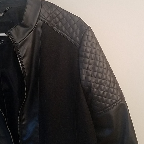 Black Biker Jacket - Picture 3 of 4